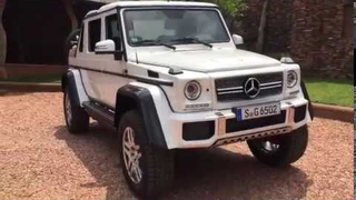 The Next Maybach Is This Giant V12 Off-Road Convertible